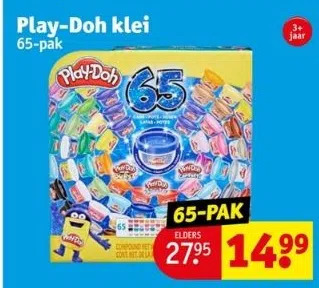 Kruidvat Play-doh klei aanbieding