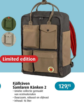 De Wit Schijndel Fjällräven samlaren kånken 2 aanbieding