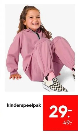 HEMA Kinderspeelpak aanbieding