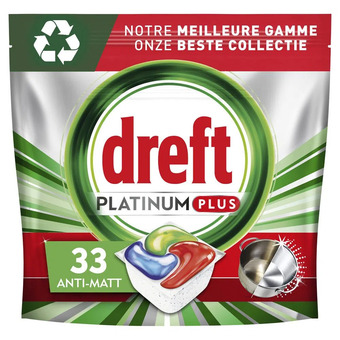 Plein.nl 4x dreft vaatwastabletten platinum aanbieding