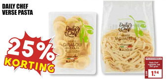 MCD Supermarkt Daily chef verse pasta aanbieding