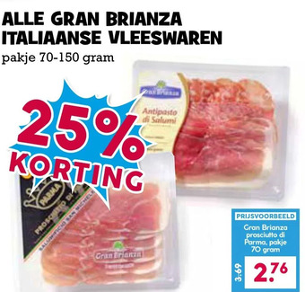 Boon`s Markt Alle gran brianza italiaanse vleeswaren aanbieding