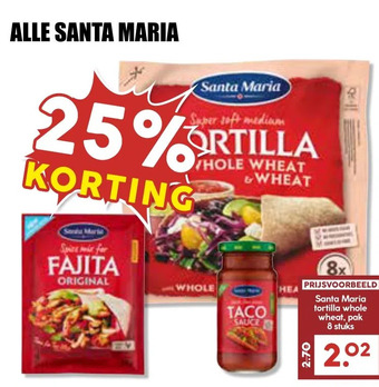 MCD Supermarkt Alle santa maria aanbieding
