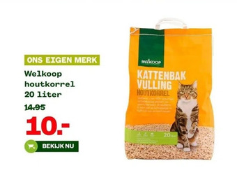 Welkoop Welkoop houtkorrel 20 liter aanbieding