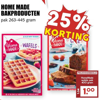 MCD Supermarkt Home made bakproducten aanbieding