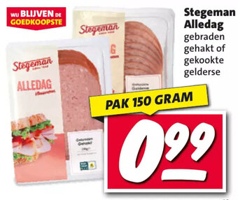 Nettorama Stegeman ALLEDAG 150g aanbieding