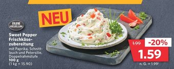 Combi Markt Sweet Pepper Frischkäse-zubereitung  100 g aanbieding