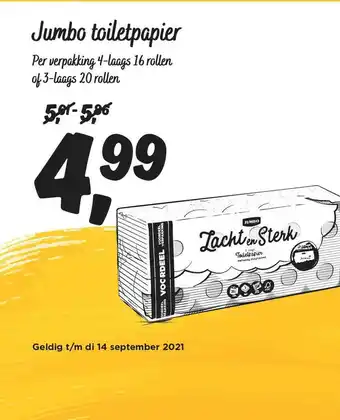 Jumbo Jumbo Toiletpapier aanbieding