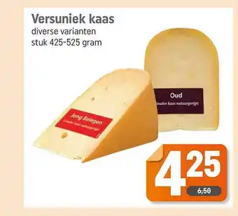 Dagwinkel Versuniek Kaas aanbieding