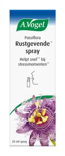 De Online Drogist A.vogel passiflora rustgevende* spray 20ml aanbieding