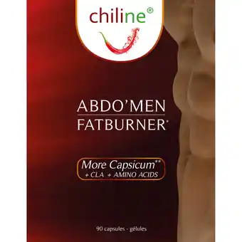 De Online Drogist Chiline abdo men fatburner 90cp aanbieding