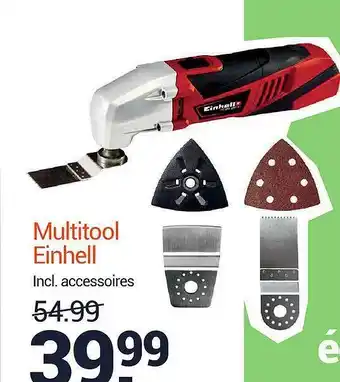 Inter Chalet Multitool Einhell aanbieding