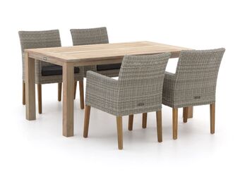 Kees Smit Intenso lesa/rough-s 160cm dining tuinset 5-delig - laagste prijsgarantie! aanbieding