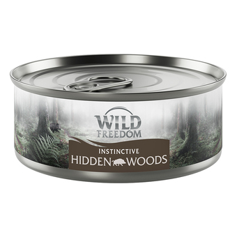 Zooplus Wild freedom instinctive 6 x 70 g - hidden woods - wild zwijn 6 x 70 g aanbieding