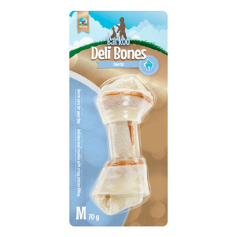 Zooplus M, 1x14cm (70 g) barkoo deli bones dental geknoopt aanbieding