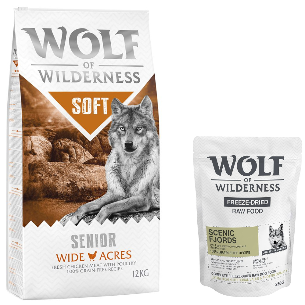 Wolf of wilderness the taste of hondenvoer + 250 g