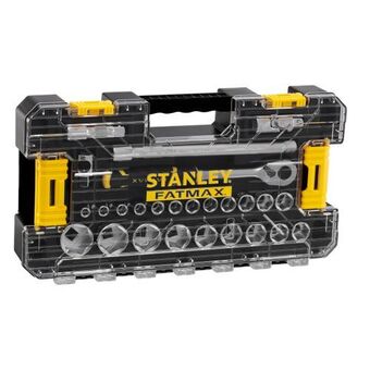 Praxis Stanley doppenset fatmax 1/2” - 26 stuks aanbieding