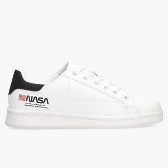 Perry Sport License license nasa court classic sneakers wit/zwart kinderen aanbieding