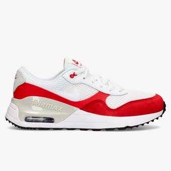 Perry Sport Nike air max systm sneakers wit/rood kinderen aanbieding