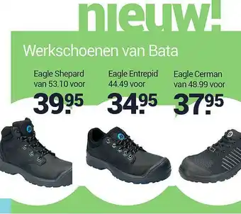 Inter Chalet Werkschoenen Van Bata aanbieding