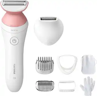 Bol.com Philips series 6000 brl146/00 - ladyshave - nat en droog aanbieding