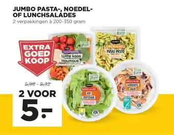 Jumbo Jumbo Pasta-, Noedel- Of Lunchsalades aanbieding