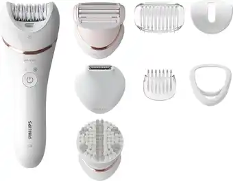 Bol.com Philips series 8000 bre735/00 - wet & dry - epilator - roze aanbieding
