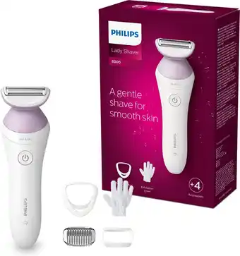 Bol.com Philips series 6000 brl136/00 - ladyshave - nat en droog aanbieding