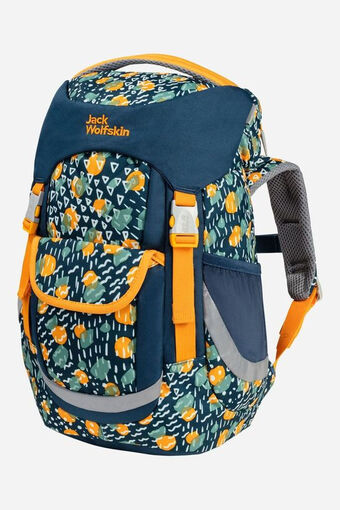 Bever Jack wolfskin kids explorer 16 dagrugzak kids blauw aanbieding