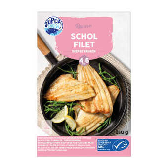 Coop Super choice schol filet zonder huid aanbieding