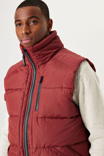 Jeans Centre Garcia bodywarmer rood aanbieding