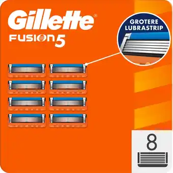 Bol.com Gillette fusion5 - 8 scheermesjes - voor mannen aanbieding