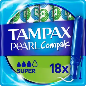 Bol.com Tampax compak pearl super - tampons aanbieding