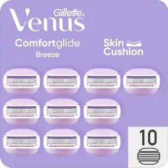 Bol.com Gillette venus comfortglide breeze - 10 scheermesjes aanbieding