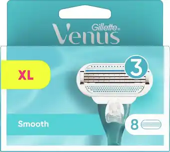 Bol.com Gillette venus smooth scheermesjes voor vrouwen - 8 navulmesjes aanbieding