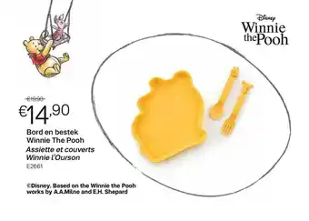 Tupperware Bord En Bestek Winnie The Pooh aanbieding