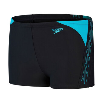 Plutosport Speedo eco hyper boom logo splice zwemboxer jongens aanbieding