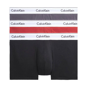 Plutosport Calvin klein trunk boxershorts heren (3-pack) aanbieding