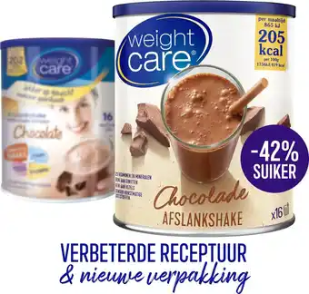 Bol.com Weight care maaltijdshake chocolade-436 gram aanbieding