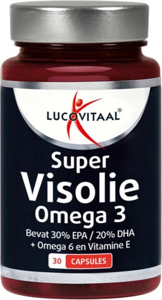Lucovitaal super visolie omega 3 30 capsules voedingssupplementen aanbieding bij