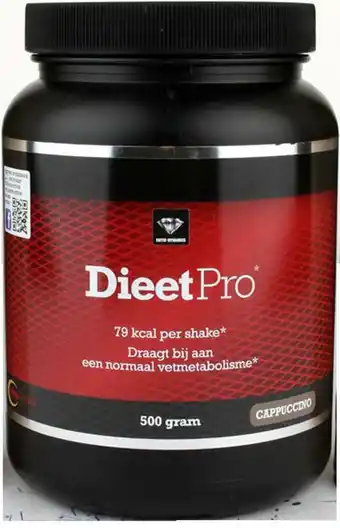 Bol.com Nutri dynamics - dieet pro - eiwitshake - cappuccino - 500 gram aanbieding