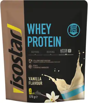 Bol.com Isostar whey protein powder vanilla 570g aanbieding