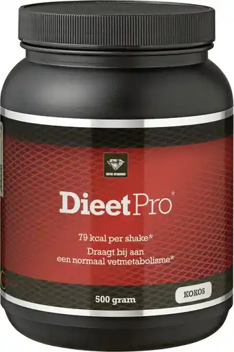 Bol.com Nutri dynamics - dieet pro - eiwitshake - kokos - 500 gram aanbieding