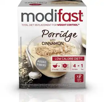 Bol.com Modifast weight control porridge with cinnamon 480 g aanbieding