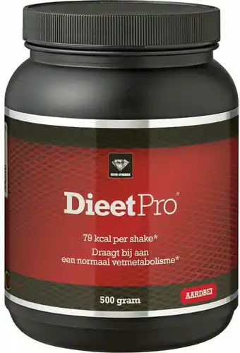 Bol.com Nutri dynamics - dieet pro - aardbei - 500 g - eiwitshake aanbieding