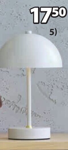 Jysk KENT BATTERIJ LAMP aanbieding