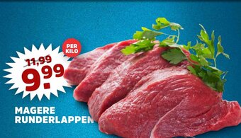 Sahan Supermarkten MAGERE RUNDERLAPPEN aanbieding