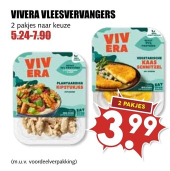 De Boerenschuur VIVERA VLEESVERVANGERS aanbieding