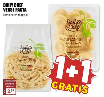 De Boerenschuur DAILY CHEF VERSE PASTA 250g aanbieding