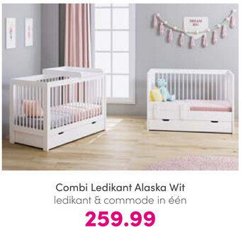 Baby & Tiener Combi Ledikant Memphis Zwart ledikant, commode & kledingkast in één aanbieding